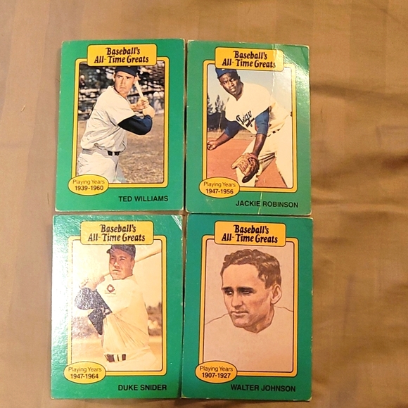 baseball AllTime Greats Other Vintage Baseball Cards Poshmark